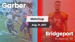 Matchup: Garber vs. Bridgeport  2017