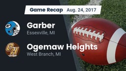 Recap: Garber  vs. Ogemaw Heights  2017