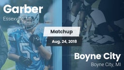 Matchup: Garber vs. Boyne City  2018