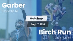 Matchup: Garber vs. Birch Run  2018
