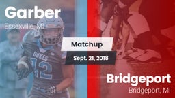 Matchup: Garber vs. Bridgeport  2018