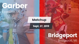 Matchup: Garber vs. Bridgeport  2019