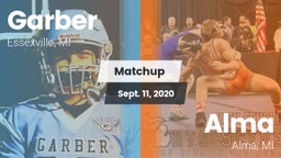 Matchup: Garber vs. Alma  2020