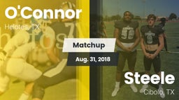 Matchup: O'Connor  vs. Steele  2018