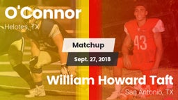Matchup: O'Connor  vs. William Howard Taft  2018