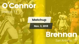 Matchup: O'Connor  vs. Brennan  2018