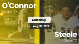 Matchup: O'Connor  vs. Steele  2019