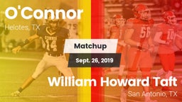 Matchup: O'Connor  vs. William Howard Taft  2019