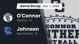 Recap: O'Connor  vs. Johnson  2020