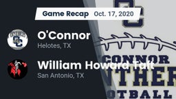 Recap: O'Connor  vs. William Howard Taft  2020