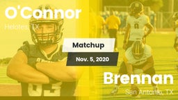Matchup: O'Connor  vs. Brennan  2020