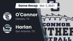 Recap: O'Connor  vs. Harlan  2021