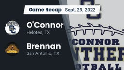 Recap: O'Connor  vs. Brennan  2022