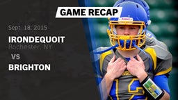 Recap: Irondequoit  vs. Brighton  2015