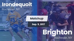 Matchup: Irondequoit vs. Brighton  2017