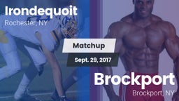 Matchup: Irondequoit vs. Brockport  2017