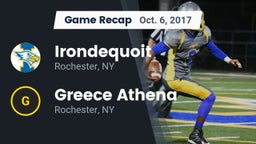 Recap: Irondequoit  vs. Greece Athena  2017