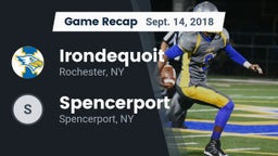 Recap: Irondequoit  vs. Spencerport  2018