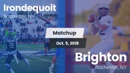 Matchup: Irondequoit vs. Brighton  2018