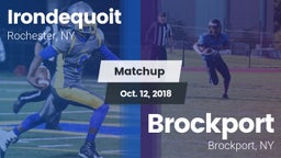 Matchup: Irondequoit vs. Brockport  2018