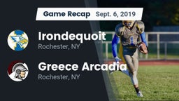 Recap:  Irondequoit  vs. Greece Arcadia  2019