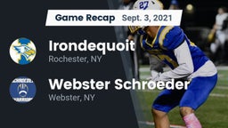 Recap:  Irondequoit  vs. Webster Schroeder  2021