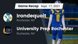 Recap:  Irondequoit  vs. University Prep Rochester 2021