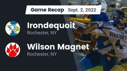Recap:  Irondequoit  vs. Wilson Magnet  2022