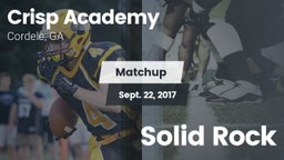 Matchup: Crisp Academy vs. Solid Rock 2017