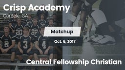 Matchup: Crisp Academy vs. Central Fellowship Christian 2017