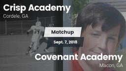 Matchup: Crisp Academy vs. Covenant Academy  2018