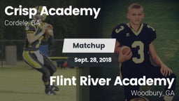 Matchup: Crisp Academy vs. Flint River Academy  2018