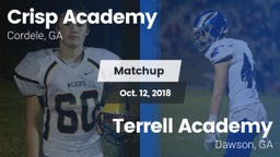 Matchup: Crisp Academy vs. Terrell Academy  2018