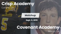 Matchup: Crisp Academy vs. Covenant Academy  2019