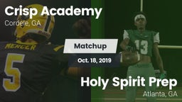 Matchup: Crisp Academy vs. Holy Spirit Prep  2019