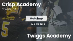 Matchup: Crisp Academy vs. Twiggs Academy 2019