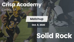 Matchup: Crisp Academy vs. Solid Rock 2020