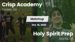 Matchup: Crisp Academy vs. Holy Spirit Prep  2020