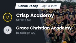 Recap: Crisp Academy  vs. Grace Christian Academy  2021