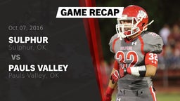 Recap: Sulphur  vs. Pauls Valley  2016