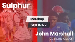 Matchup: Sulphur vs. John Marshall  2017
