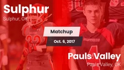 Matchup: Sulphur vs. Pauls Valley  2017