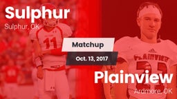 Matchup: Sulphur vs. Plainview  2017