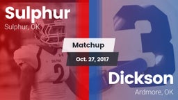 Matchup: Sulphur vs. Dickson  2017