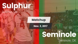 Matchup: Sulphur vs. Seminole  2017