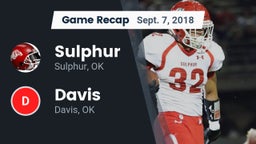 Recap: Sulphur  vs. Davis  2018
