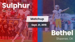 Matchup: Sulphur vs. Bethel  2018