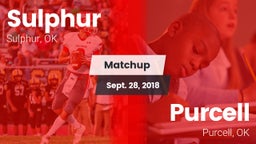Matchup: Sulphur vs. Purcell  2018