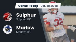 Recap: Sulphur  vs. Marlow  2018