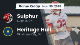 Recap: Sulphur  vs. Heritage Hall  2018